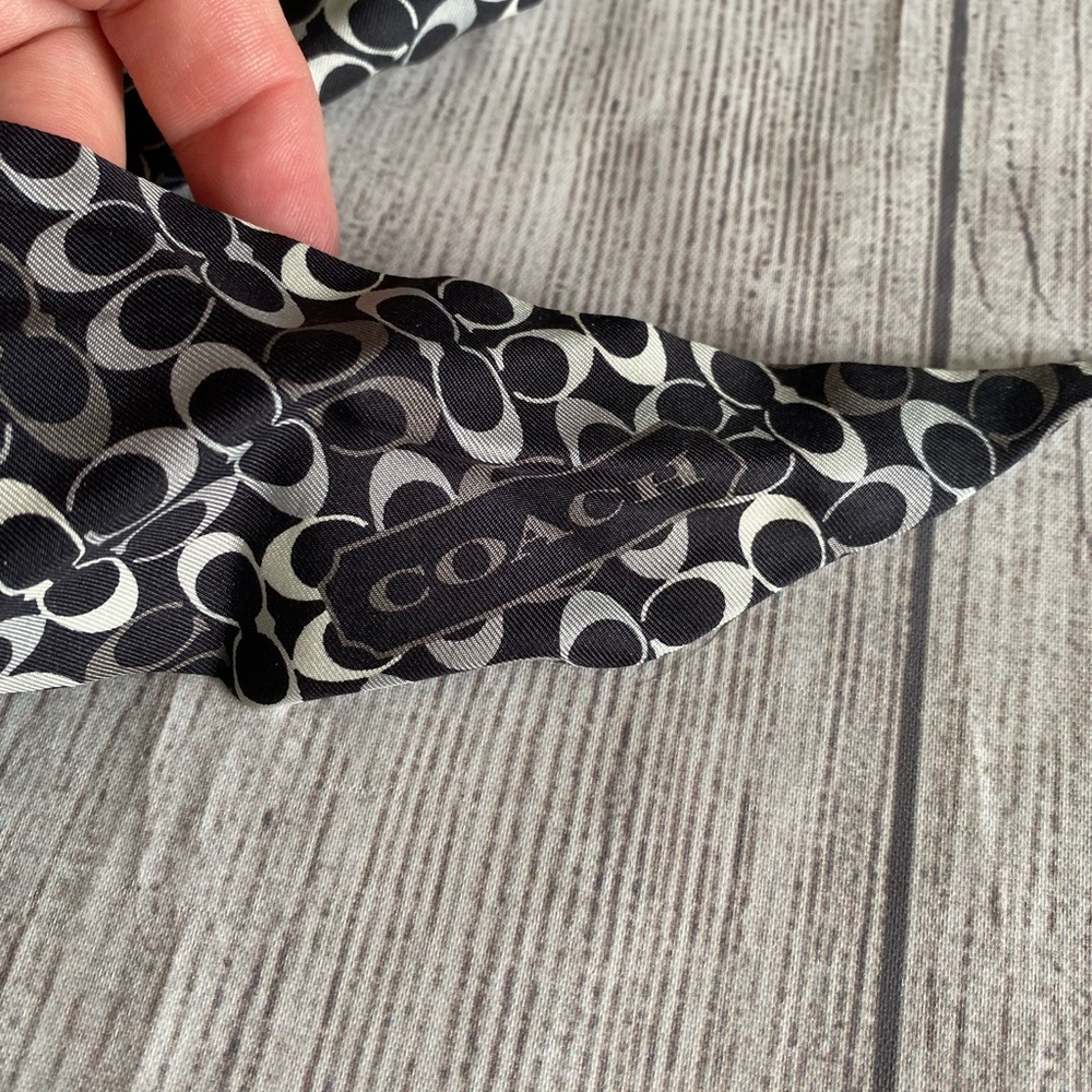Coach silk sash - Picture 3 of 4